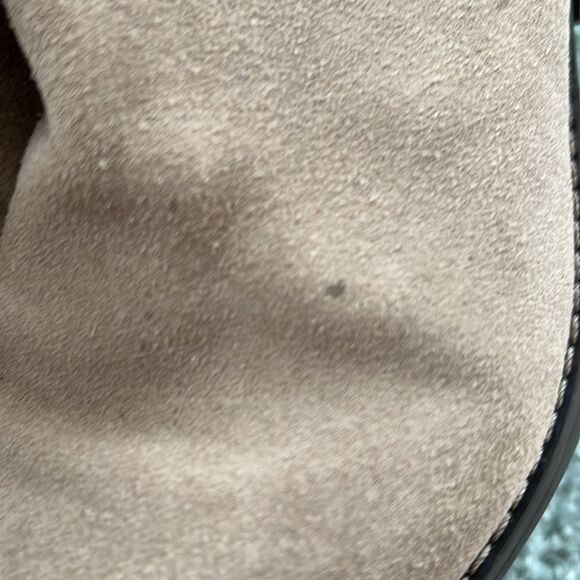 White Mountain 8.5 *Havana* Suede Leather Tassel Ankle Booties EUC - Picture 11 of 11